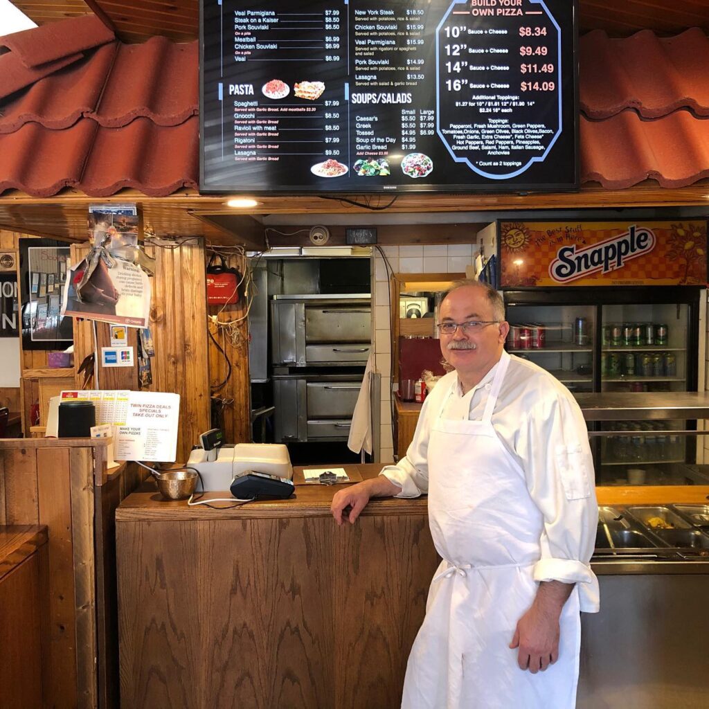 tony_picture Tony inside the Buzz Buzz Pizza restaurant